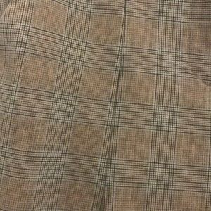 Zara plaid cigarette pants